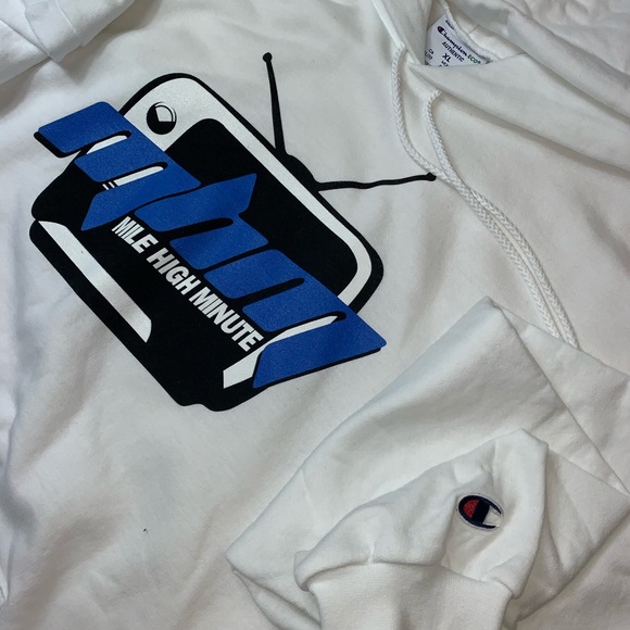 Mile High Minute Champion Hoodie Mens XL Authentic - Picture 2 of 5